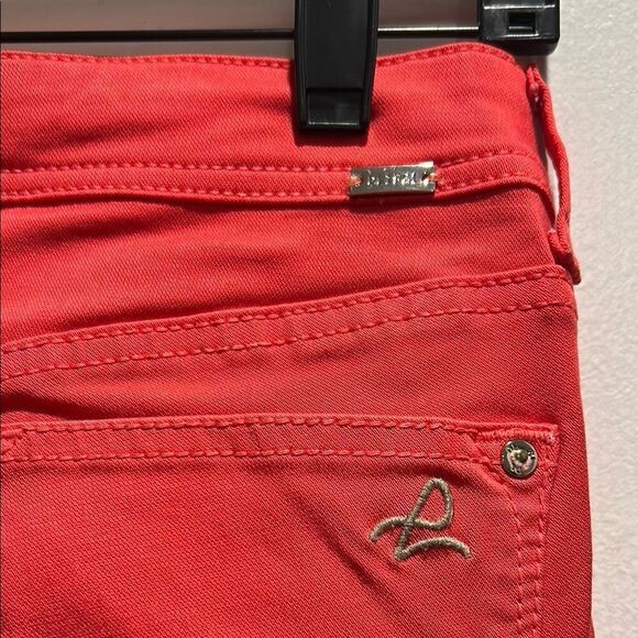 DL 1961 “Emma” Red 4 Way Stretch Legging Jeans, 26 - Picture 9 of 13